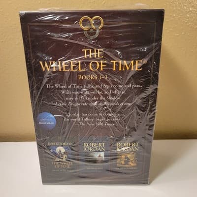 The Wheel of Time Books 1–3 by Robert Jordan Box Set | TV Tie-In Edition Sealed - Thumbnail 3