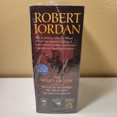 The Wheel of Time Books 1–3 by Robert Jordan Box Set | TV Tie-In Edition Sealed - Thumbnail 2
