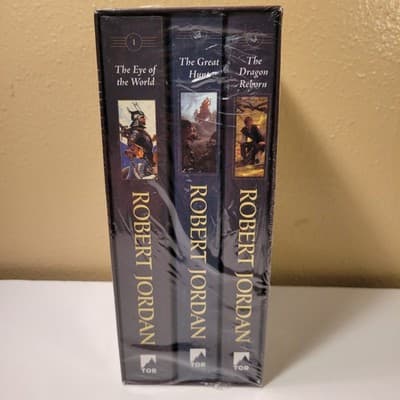 The Wheel of Time Books 1–3 by Robert Jordan Box Set | TV Tie-In Edition Sealed - Thumbnail 6