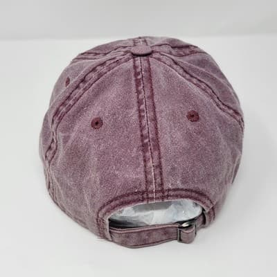 Estes Park Colorado Hat Cap Prairie Mountain Snapback Trucker Pink Distressed - Thumbnail 5