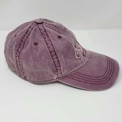 Estes Park Colorado Hat Cap Prairie Mountain Snapback Trucker Pink Distressed - Thumbnail 4