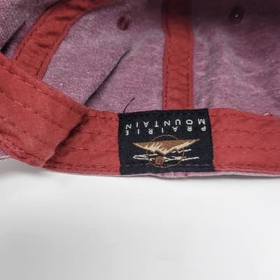 Estes Park Colorado Hat Cap Prairie Mountain Snapback Trucker Pink Distressed - Thumbnail 9
