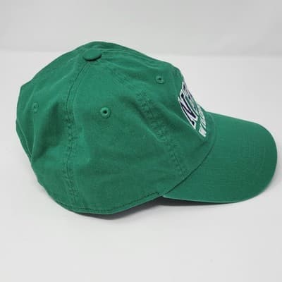 FAN THREAD NBCA WILDCATS Baseball Cap Mens One Size Green Embroidered Adjustable - Thumbnail 5