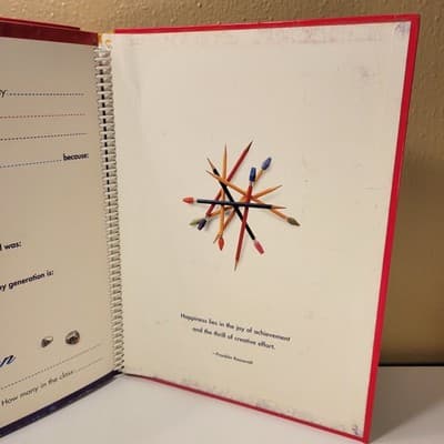 School Days Album Pocketful of Memories Keepsake Book K–8 Vintage 1998 - Thumbnail 11