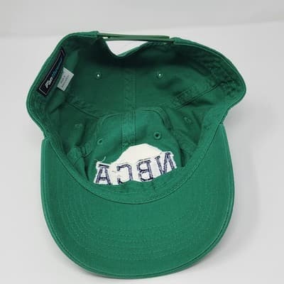 FAN THREAD NBCA WILDCATS Baseball Cap Mens One Size Green Embroidered Adjustable - Thumbnail 6