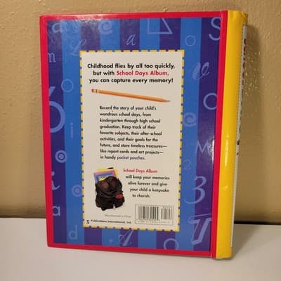 School Days Album Pocketful of Memories Keepsake Book K–8 Vintage 1998 - Thumbnail 5