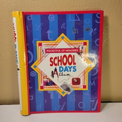 School Days Album Pocketful of Memories Keepsake Book K–8 Vintage 1998 - Thumbnail 4