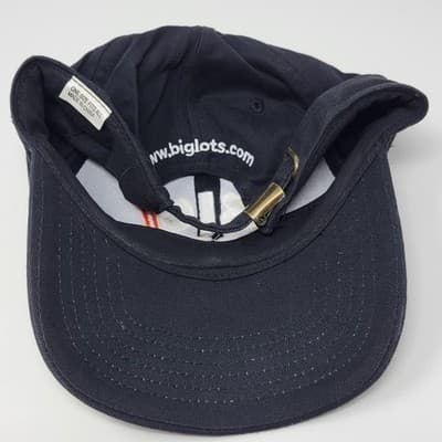 BIG LOTS Logo Baseball Cap One Size Black Adjustable Embroidered - Thumbnail 10