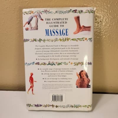 The Complete Illustrated Guide to Massage by Stewart Mitchell Hardcover Book - Thumbnail 4