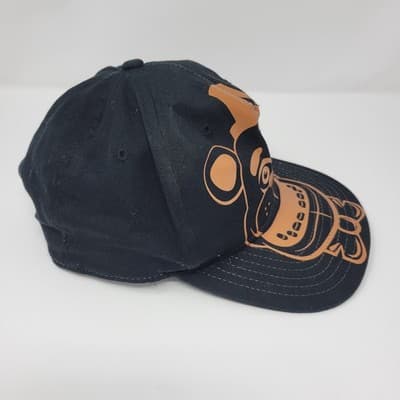 Five Nights at Freddy's FNAF Fazbear Snapback Hat Youth OSFM Black & Brown - Thumbnail 3
