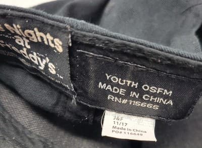 Five Nights at Freddy's FNAF Fazbear Snapback Hat Youth OSFM Black & Brown - Thumbnail 10