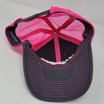 Amazon Trucker Cap: Blue with Off-White Mesh - Thumbnail 7
