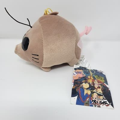 ANIPLEX Gurren Lagann Boota Plush Pig Mole Anime Stuffed Toy 6.7in Pre 2016 - Thumbnail 3