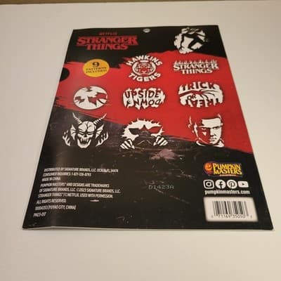 Netflix Stranger Things Pumpkin Masters Pumpkin Carving Pattern Book - Thumbnail 3