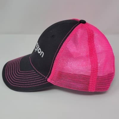 Amazon Trucker Cap: Blue with Off-White Mesh - Thumbnail 6