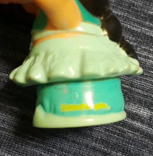 Fisher Price Little People Disney 3x PRINCESS' JASMINE LAMP ARIEL & TIANA FROG - Thumbnail 8