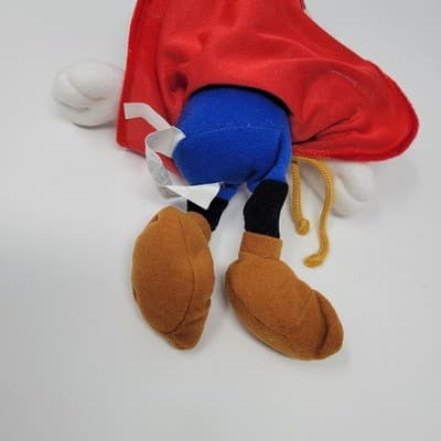 Mickey Mouse The Disney Store 11" Fantasia Sorcerer Plush Bean Bag 2000 - Thumbnail 6