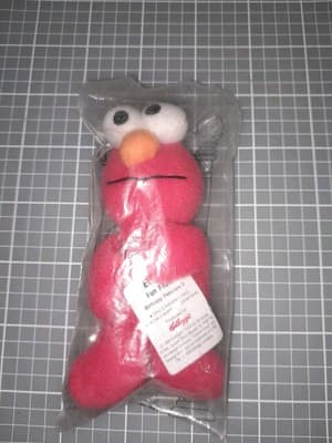 Kelloggs Sesame Street Elmo Mini Bean - 1999 - New and Sealed - Image 1