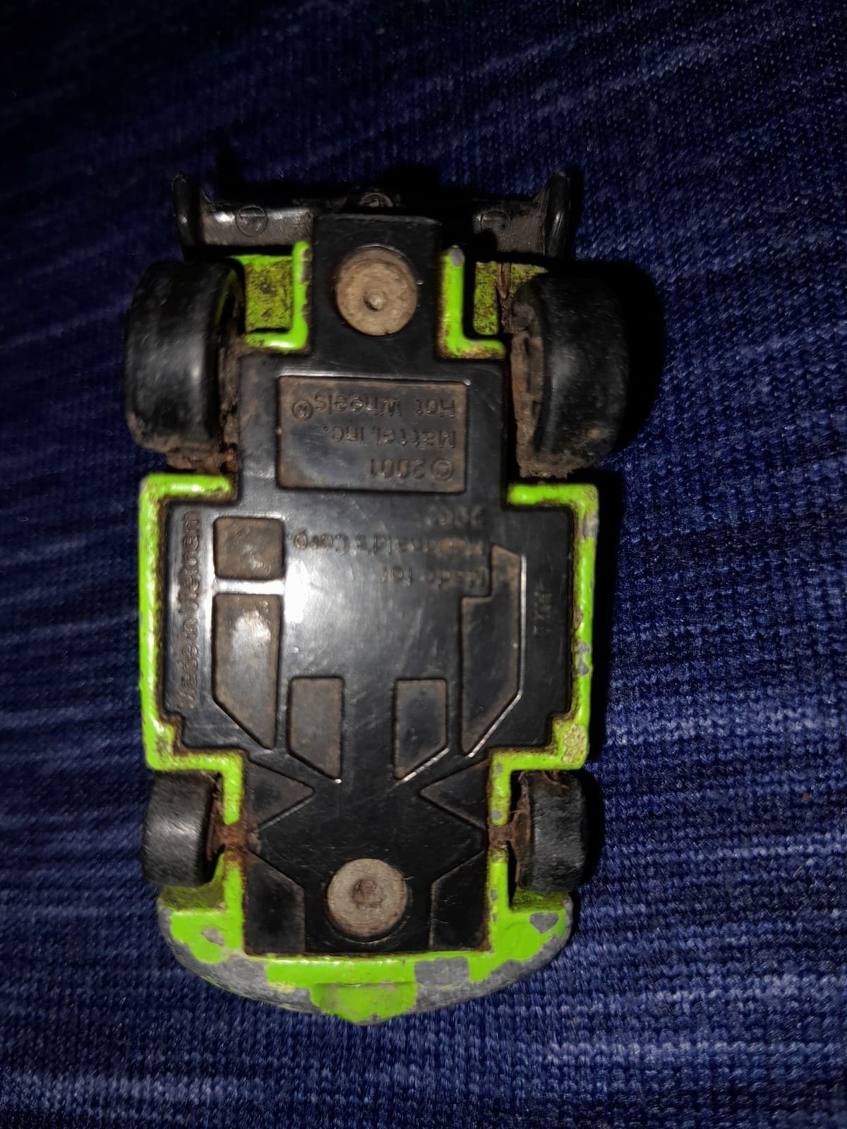 Hot Wheels McDonalds Model Toy Cars ‘02 Lime green Go Cart - Thumbnail 3