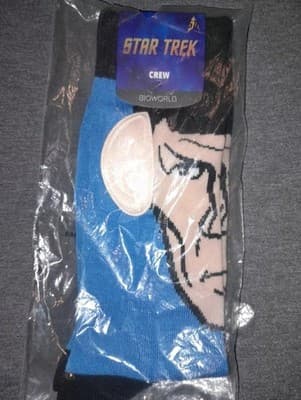 Star Trek Countdown IDW Comics TPB 2009 Movie Prequel + Spock Ear Crew Socks Lot - Thumbnail 6