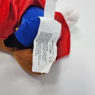 Mickey Mouse The Disney Store 11" Fantasia Sorcerer Plush Bean Bag 2000 - Thumbnail 7