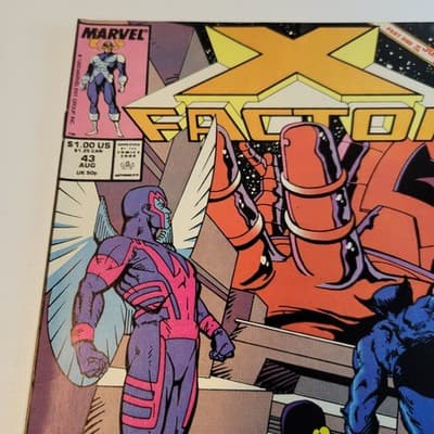X-Factor #43 1989 Marvel Comics VF- Comic Book Direct Edition - Thumbnail 7