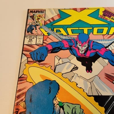 X-FACTOR #44 Judgement War Part 2 Marvel Sept 1989 Archangel The Chosen - Thumbnail 5