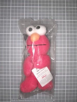 Kelloggs Sesame Street Elmo Mini Bean - 1999 - New and Sealed - Thumbnail 2