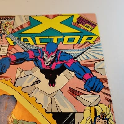 X-FACTOR #44 Judgement War Part 2 Marvel Sept 1989 Archangel The Chosen - Thumbnail 6