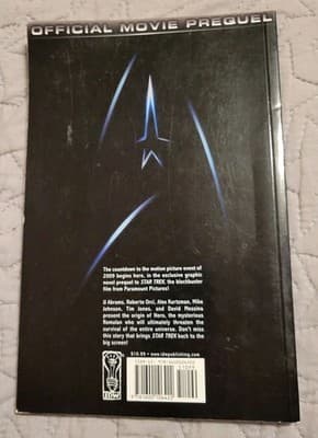Star Trek Countdown IDW Comics TPB 2009 Movie Prequel + Spock Ear Crew Socks Lot - Thumbnail 5