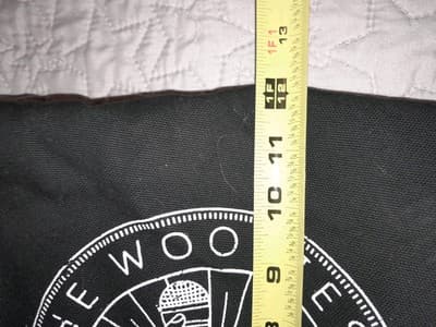 MTV The Woodies Messenger Bag Black Canvas SXSW 2016 A$AP Rocky Promo Crossbody - Thumbnail 14