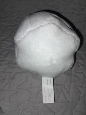 Ms. Pac-Man 5" White Pellet Ghost Licensed Plush Pacman Toy Factory Bandai Namco - Thumbnail 6