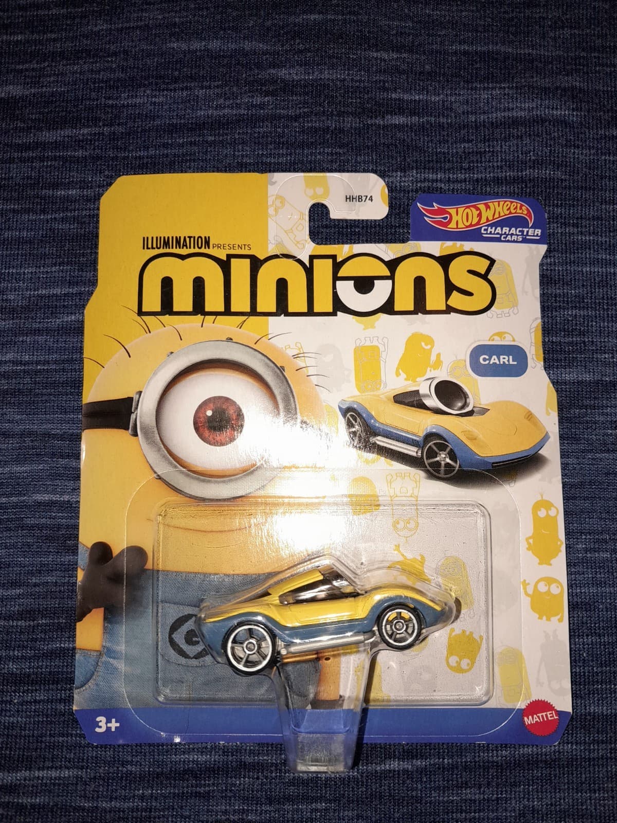 Hot Wheels Best of Character Car 2024 Mix 4 Carl (Minions) - Image 1