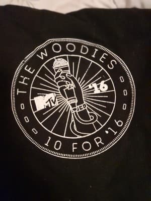 MTV The Woodies Messenger Bag Black Canvas SXSW 2016 A$AP Rocky Promo Crossbody - Image 1