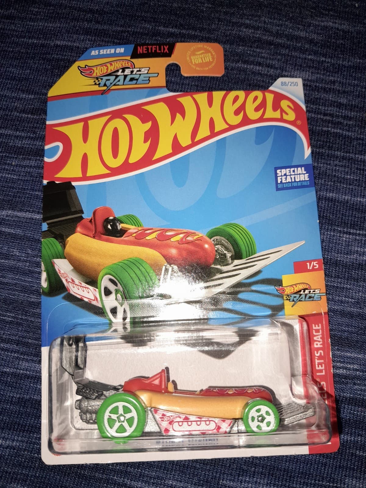 2024 Hot Wheels 88/250 HTC07 Street Wiener HW Let's Race 1/5 - Image 1