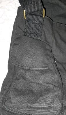 MTV The Woodies Messenger Bag Black Canvas SXSW 2016 A$AP Rocky Promo Crossbody - Thumbnail 10