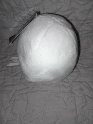 Ms. Pac-Man 5" White Pellet Ghost Licensed Plush Pacman Toy Factory Bandai Namco - Thumbnail 4