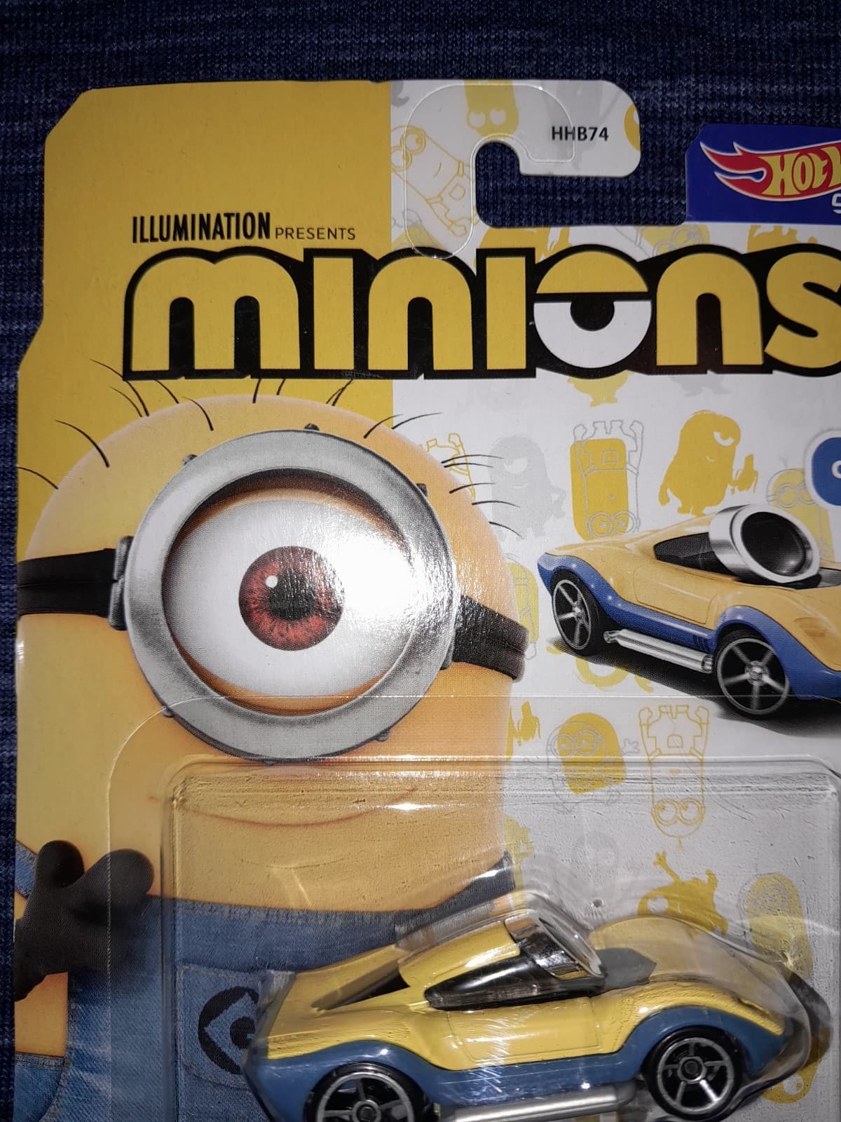 Hot Wheels Best of Character Car 2024 Mix 4 Carl (Minions) - Thumbnail 3