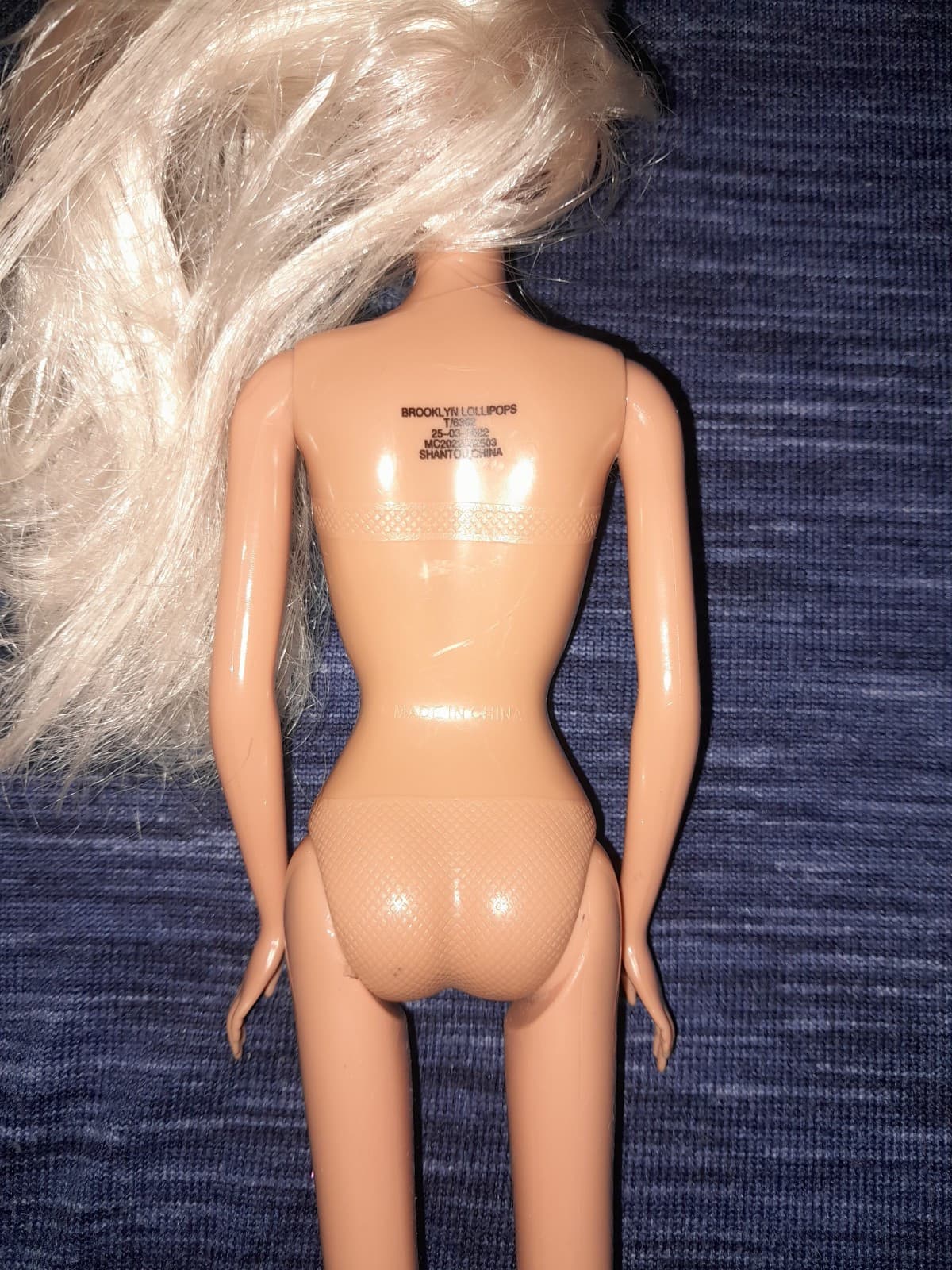 Brooklyn Lollipops Fashion Doll Blonde Hair Blue Eyes 12” Pink Heels - Thumbnail 5