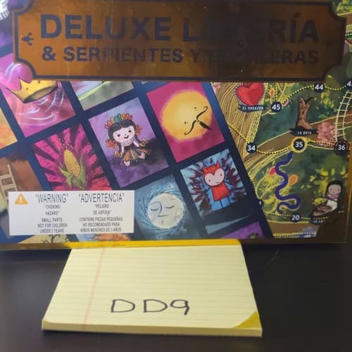 Deluxe Loteria & Serpientes Y Escaleras Board Game Like Bingo / Snakes & Ladders - Thumbnail 4