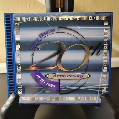 Sony Discos CD 20th Anniversary Music Compilation Various Latin Artist 1979-1999 - Thumbnail 2