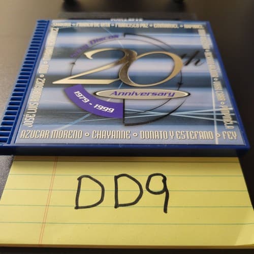 Sony Discos CD 20th Anniversary Music Compilation Various Latin Artist 1979-1999 - Thumbnail 10
