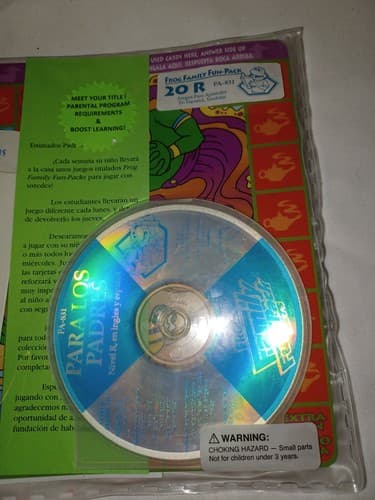 Frog Family Fun Pack 20 R PA-831 Title 1 Parental Requirements Dual language Edi - Thumbnail 2