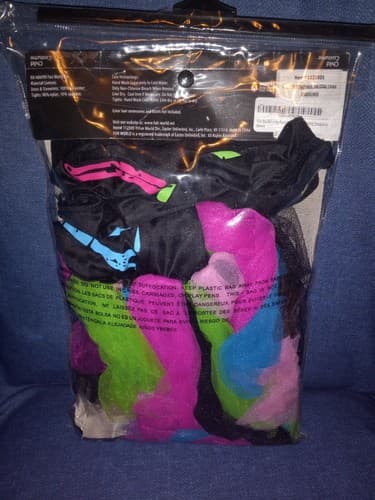 Girls Funky Punky Bones Costume Size Small 4 - 6 Tutu Dress - Thumbnail 3