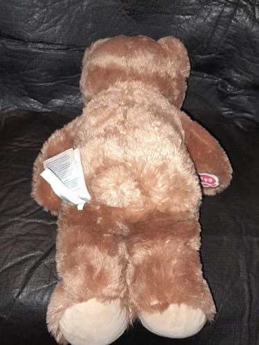 Build A Bear Brown Teddy Bear BAB Plush 15" With A Smile Loveable - Thumbnail 5
