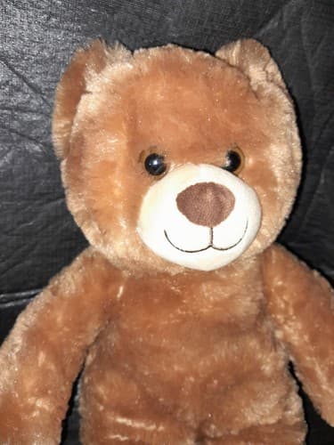 Build A Bear Brown Teddy Bear BAB Plush 15" With A Smile Loveable - Thumbnail 4