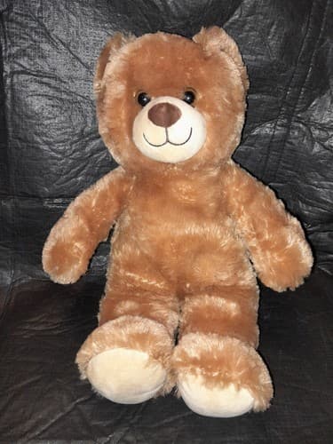 Build A Bear Brown Teddy Bear BAB Plush 15" With A Smile Loveable - Thumbnail 2