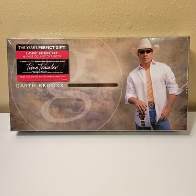 Garth Brooks The Limited Series 7-Disc Time Traveler CD Box Set + Collector Book - Thumbnail 2