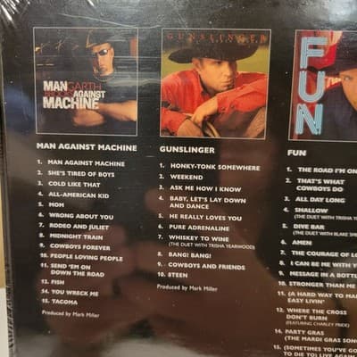 Garth Brooks The Limited Series 7-Disc Time Traveler CD Box Set + Collector Book - Thumbnail 6