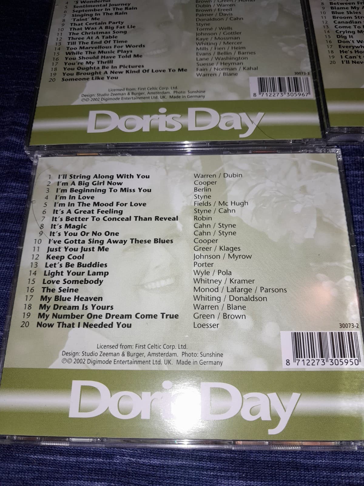 Doris Day Triple Treasures CD A Guy Is A Guy Sentimental Journey, Love Somebody - Thumbnail 8
